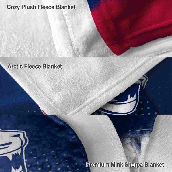 south alabama jaguars gradient dots blue blanket premium grade