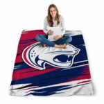 south alabama jaguars paint streaks blue white blanket best selling