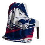 south alabama jaguars paint streaks blue white blanket best selling