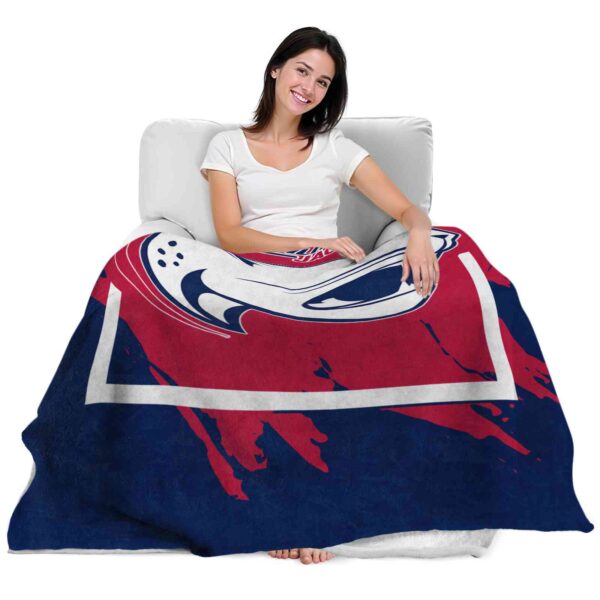 south alabama jaguars splatter effect blue blanket latest model
