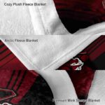 south carolina gamecocks diagonal stripes garnet blanket best selling