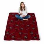 south carolina gamecocks diehard fans garnet blanket best selling