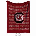 south carolina gamecocks fan pride garnet blanket best selling
