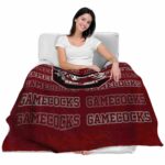 south carolina gamecocks fan pride garnet blanket best selling