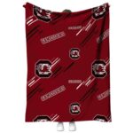 south carolina gamecocks fan spirit garnet blanket best selling