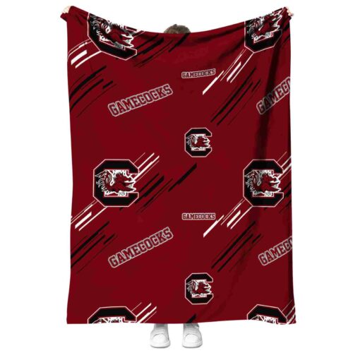 south carolina gamecocks fan spirit garnet blanket best selling