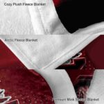 south carolina gamecocks gradient dots garnet blanket best selling