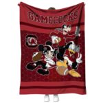 south carolina gamecocks three musketeers garnet blanket best selling
