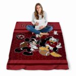 south carolina gamecocks three musketeers garnet blanket best selling
