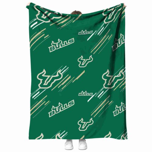 south florida bulls fan spirit green blanket best selling