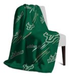 south florida bulls fan spirit green blanket top rated