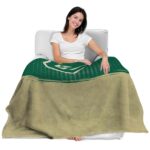 south florida bulls gradient dots green blanket latest model