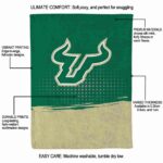 south florida bulls gradient dots green blanket new arrival