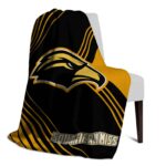 southern miss golden eagles diagonal stripes black blanket best selling