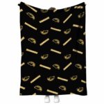 southern miss golden eagles diehard fans black blanket best selling