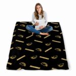southern miss golden eagles diehard fans black blanket best selling