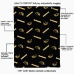 southern miss golden eagles diehard fans black blanket best selling