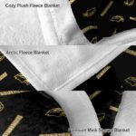 southern miss golden eagles diehard fans black blanket best selling