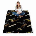 southern miss golden eagles fan spirit black blanket best selling