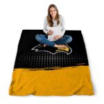 southern miss golden eagles gradient dots black blanket best selling