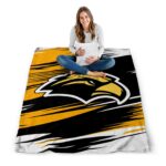 southern miss golden eagles paint streaks black white blanket best selling