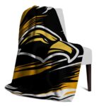 southern miss golden eagles paint streaks black white blanket best selling
