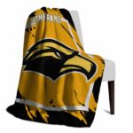 southern miss golden eagles splatter effect black blanket best selling