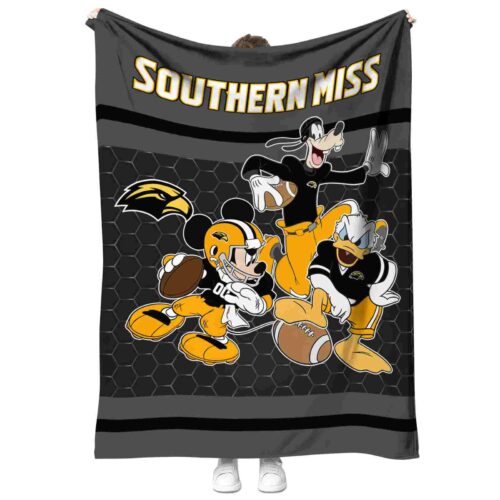 southern miss golden eagles three musketeers black blanket best selling