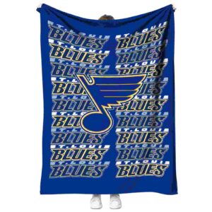 st louis blues fan pride blue blanket best selling