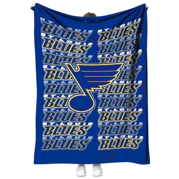 st louis blues fan pride blue blanket best selling