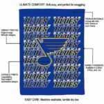 st louis blues fan pride blue blanket new arrival