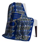 st louis blues fan pride blue blanket top rated