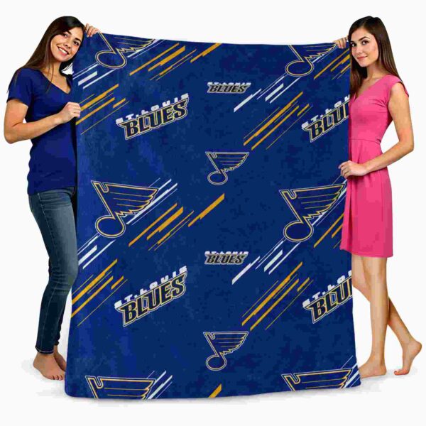st louis blues fan spirit blue blanket fashion forward