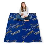 st louis blues fan spirit blue blanket high quality