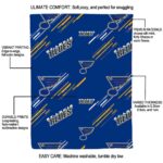 st louis blues fan spirit blue blanket new arrival