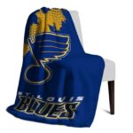 st louis blues grunge texture blue blanket top rated