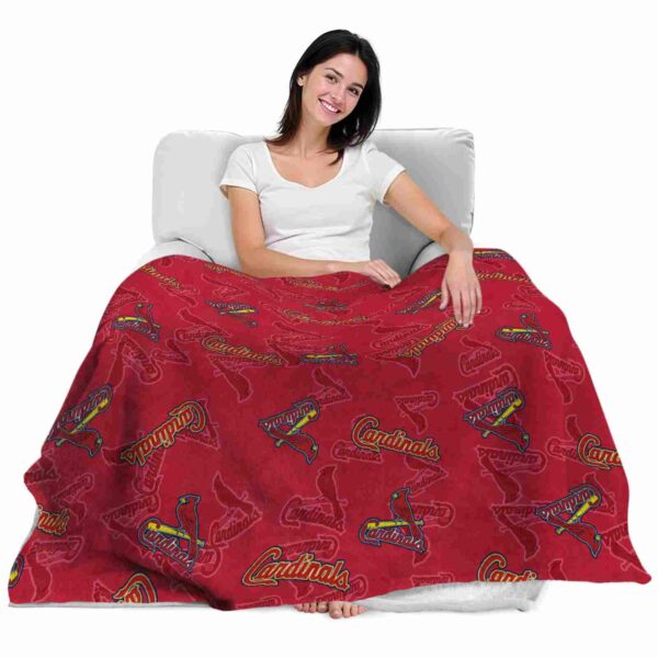 st louis cardinals diehard fans red blanket latest model