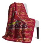 st louis cardinals fan pride red blanket top rated