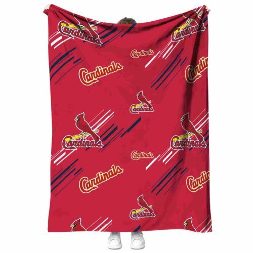 st louis cardinals fan spirit red blanket best selling