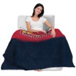 st louis cardinals gradient dots red blanket latest model