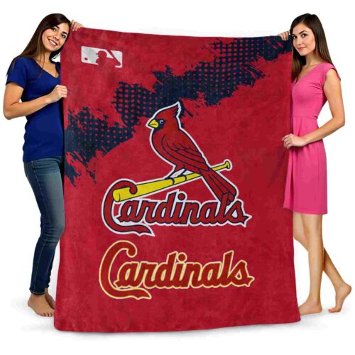 st louis cardinals grunge texture red blanket fashion forward