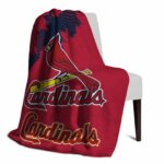 st louis cardinals grunge texture red blanket top rated