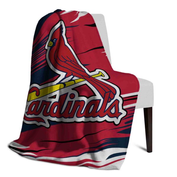 st louis cardinals paint streaks red white blanket top rated