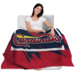 st louis cardinals splatter effect red blanket latest model
