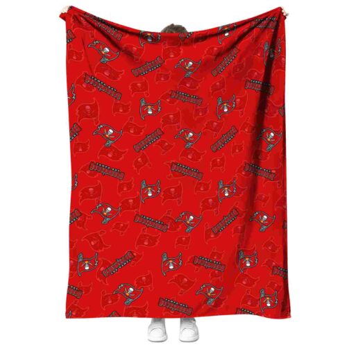 tampa bay buccaneers diehard fans red blanket best selling