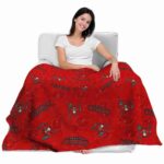 tampa bay buccaneers diehard fans red blanket best selling