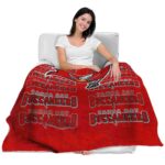 tampa bay buccaneers fan pride red blanket best selling