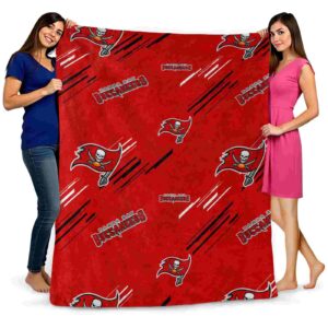 tampa bay buccaneers fan spirit red blanket fashion forward