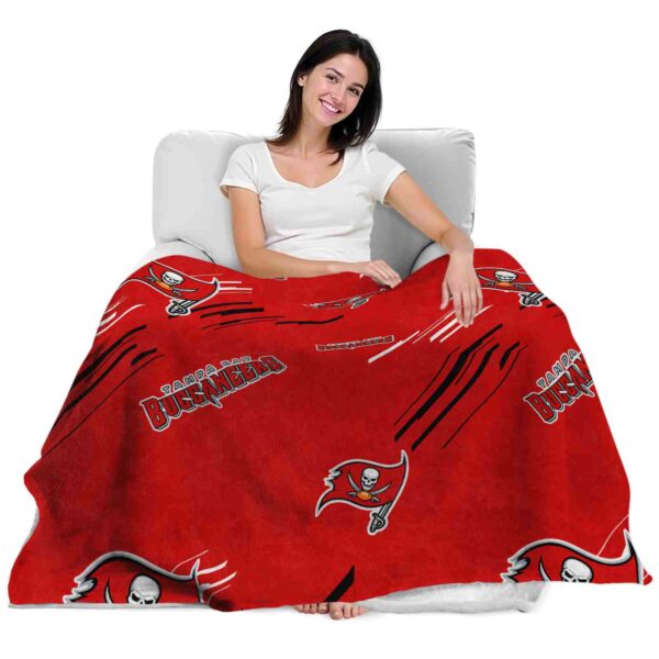 tampa bay buccaneers fan spirit red blanket latest model