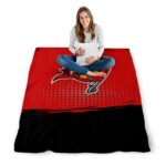 tampa bay buccaneers gradient dots red blanket high quality